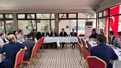 Başsavcı Gökhan Karaköse, adliye muhabirleriyle buluştu