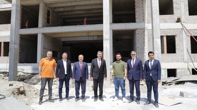 40 oda, 8 mahkeme salonu yer alacak! Akşehir Adalet Sarayı'nın yapımı sürüyor