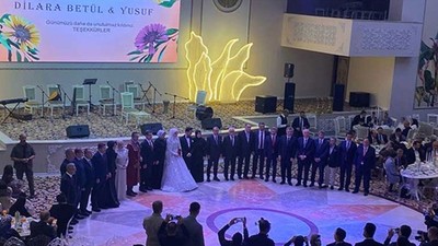 Yargı camiası bu düğünde buluştu! Yüksek yargı şahitlik etti