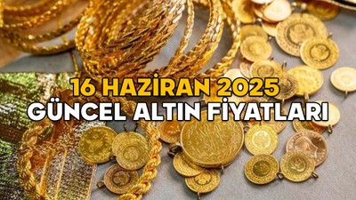 GRAM ALTIN FİYATI BELLİ OLDU! 16 Haziran 2025 ons altın, çeyrek altın, yarım altın fiyatı ne kadar?