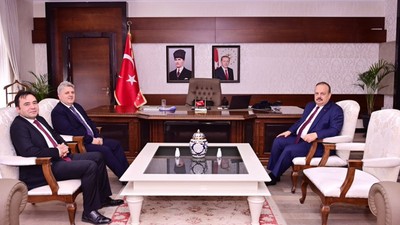 Aydın yargısından Vali Canbolat'a nezaket ziyareti!