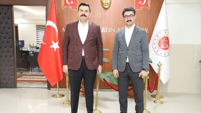 Kaymakam Muhammed Kaya’dan Pazarcık Adliyesi’ne veda ziyareti
