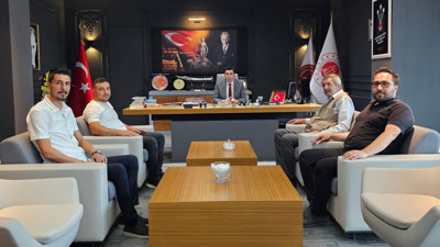 Yargı ve medyada iş birliği güçleniyor! Başsavcı Emre Genç, BİGACEM'i makamında ağırladı