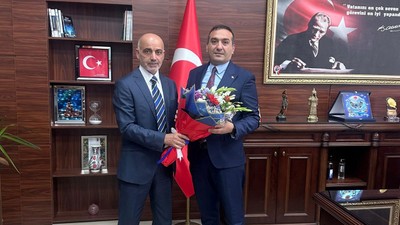 Silivrispor'dan Başsavcı Sağlam'a nezaket ziyareti