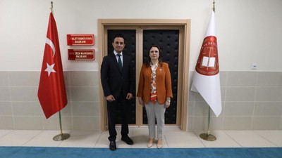 Vali Arslan'dan Ağır Ceza Mahkemesi Başkanı Ceyhan'a ziyaret