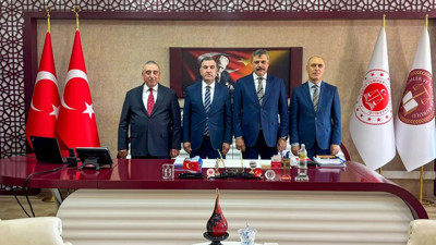 Vali Eldivan'dan Vali Çiftçi ve yargı mensuplarına ziyaret