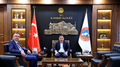 Başsavcı Burhan Bölükbaşı'ndan Vali Gökmen Çiçek'e veda ziyareti!