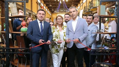 Bağımlılıkla mücadele edenlerden el emeği sergisi! Kurdeleyi Başsavcı Karakülah kesti!