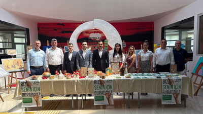 Başsavcı Vekili Yıldız ve savcılar katıldı! Edirne Adliyesine YEDAM atölye ve karikatür sergisi