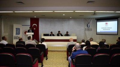 Başsavcı Vekili Karaca kurula başkanlık etti! Yükümlüler yaz döneminde okulları boyayacak