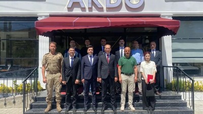 Afşin Adliyesi'nden ayrılacak hakim ve savcılara veda yemeği düzenlendi!
