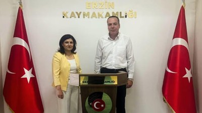 Erzin Başsavcısı Leyla Turgut'tan ilçe Kaymakamı Özaydın'a veda!