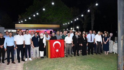 Anamur ve Aydıncık'taki hakim ve savcılara veda!