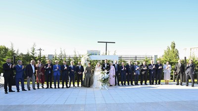 Yargı camiası bu düğünde buluştu! Danıştay Başsavcısı Cevdet Erkan'ın mutlu günü