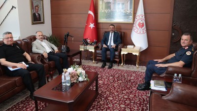 Başsavcı Alan'dan Vali Hacıbektaşoğlu'na veda ziyareti