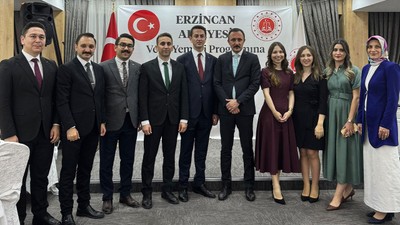 Erzincan Adliyesi’nde veda gecesi! Duygusal anlar yaşandı…
