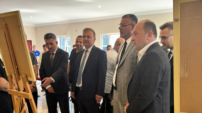 Başsavcı Uğurlu hükümlülerin sergisini gezdi!