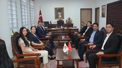 Köyceğiz Adliyesi'nden Kaymakam Kumcu'ya ziyaret! Başsavcı Aydoğdu da eşlik etti