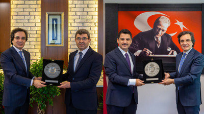 Türkiye Adalet Akademisi'nden Fuzuli Aydoğdu ve Turan Kuloğlu'na hayırlı olsun ziyareti