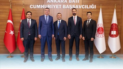 Ankara Barosu’ndan Başsavcı Köroğlu’na ‘hayırlı olsun’ ziyareti