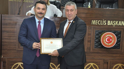 Başsavcı Büyükyurt'a büyük vefa! Fahri hemşehrilik beratı verildi