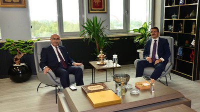 Emniyet Genel Müdürü Demirtaş'tan Başsavcı Şahin'e ziyaret! Hayırlı olsun temennilerinde bulundu