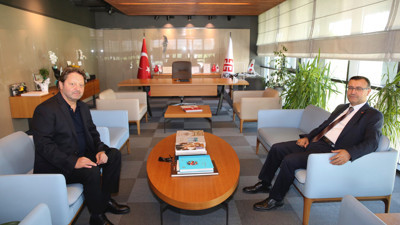 Başsavcı Korkmaz'dan Rektör Yılmaz'a ziyaret! Tebrik edip, başarılar diledi