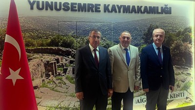 Başsavcı Eker’den Kaymakam Cantürk’e hayırlı olsun ziyareti