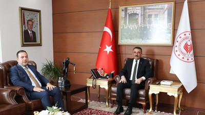 Başsavcı Şahin'den Vali Hacıbektaşoğlu'na ziyaret! Fikir alışverişinde bulunuldu