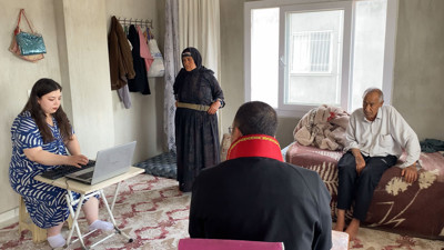 Hasta müşteki için örnek uygulama! Hakim, katip ve mübaşir evine gitti