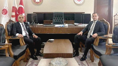 Başsavcı Ünlüsoy'dan meslektaşı Osman Kara'ya hayırlı olsun ziyareti!