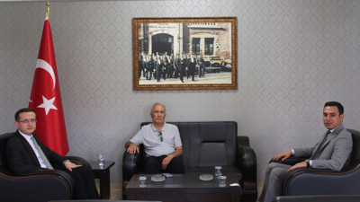 Yargıtay Üyesi İsa Çelik'ten Dinar Kaymakamlığı'na ziyaret!