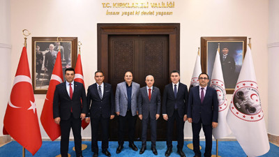 HSK Üyesi Yüksel'in Kırklareli'ndeki temasları sürüyor! Vali Turan'ı ziyaret etti