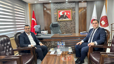 Kaymakam Ekşi'den Başsavcı Özbey'e hayırlı olsun ziyareti!