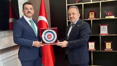 Adli Tıp Kurumu Başkanı Aslıyüksek'ten Başsavcı Şahin'e ziyaret!