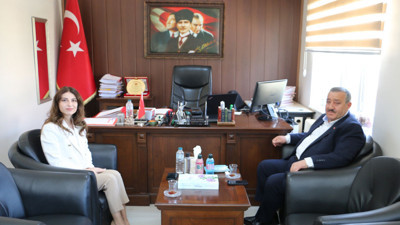 Savcı Gözde Emral görevine başladı! Belediye Başkanı ziyaret etti