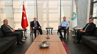 Başsavcı Eker ve Adalet Komisyonu Başkanı Soydal'dan Manisa Belediyesi'ne ziyaret!