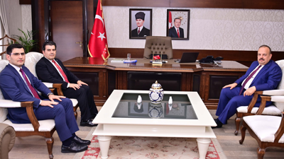 Başsavcı Dilsiz’den Vali Canbolat’a nezaket ziyareti