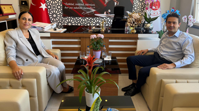 Kaymakam Dilekli’den Seydikemer’in ilk Başsavcısı Konukcu’ya ziyaret