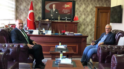 Kaymakam Özyiğit’ten Başsavcı Uslu’ya nezaket ziyareti