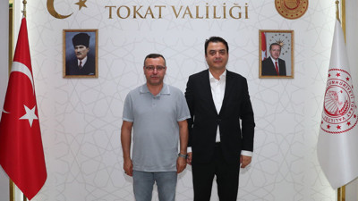 Kayseri Cumhuriyet Başsavcısı Korkmaz'dan Tokat Valisi Köklü'ye ziyaret!