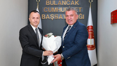 Başsavcı Koloğlu'na hayırlı olsun ziyaretleri sürüyor!