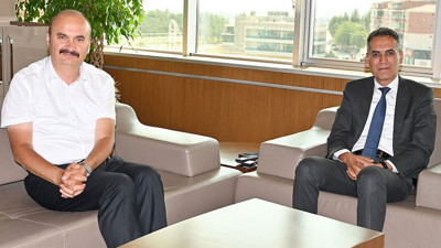 Vali Canalp'ten Başsavcı Eroğlu'na hayırlı olsun ziyareti!