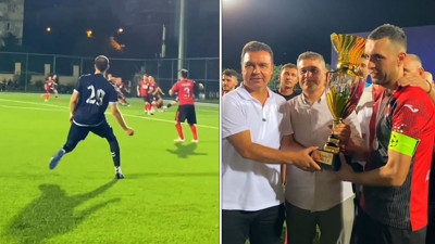 Ankara Kamu Futbol Turnuvası'nda nefes kesen final! Başsavcı Karaköse, takımları tebrik etti