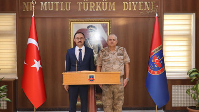 Başsavcı Emre Kaya'dan İl Jandarmaya iade-i ziyaret! Adli ve idari konular görüşüldü