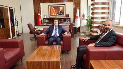 Başsavcı Tezcan, İl Milli Eğitim Müdürünü ağırladı!