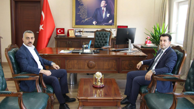 Başsavcı Kocabey’den Kaymakam Demir’e hayırlı olsun ziyareti