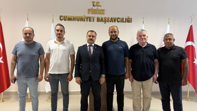 Başsavcı Atakan'a yeni görevinde başarı temennileri! İstanbul Anadolu Cumhuriyet Savcılığı'ndaydı...