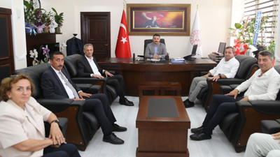 Başsavcı Büyükyurt'a Ticaret ve Sanayi Odası'ndan hayırlı olsun ziyareti!