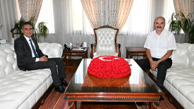 Başsavcı Eroğlu'ndan Vali Canalp'e ziyaret